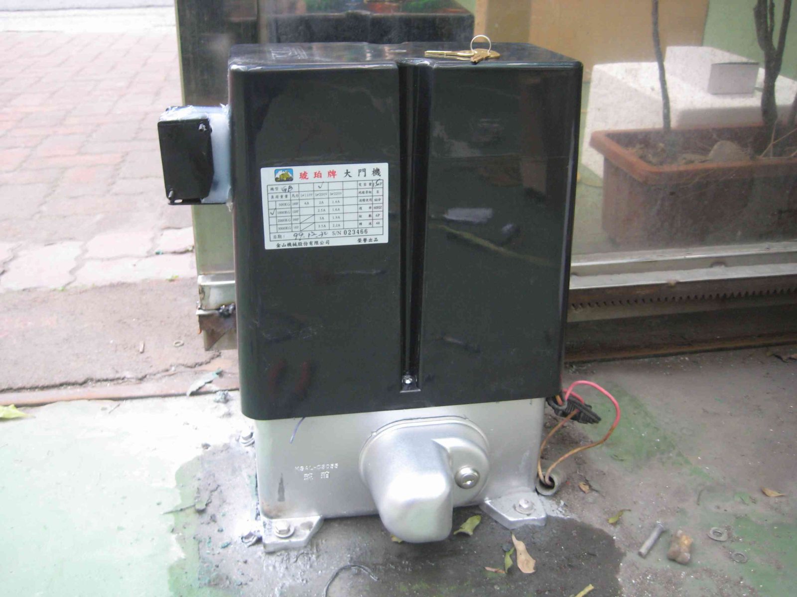 齒排式大門機